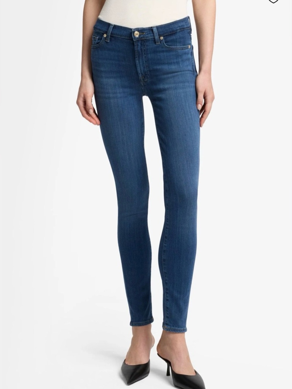 Authentic Vintage 7 for All Mankind The Skinny Low Rise Jean - 28